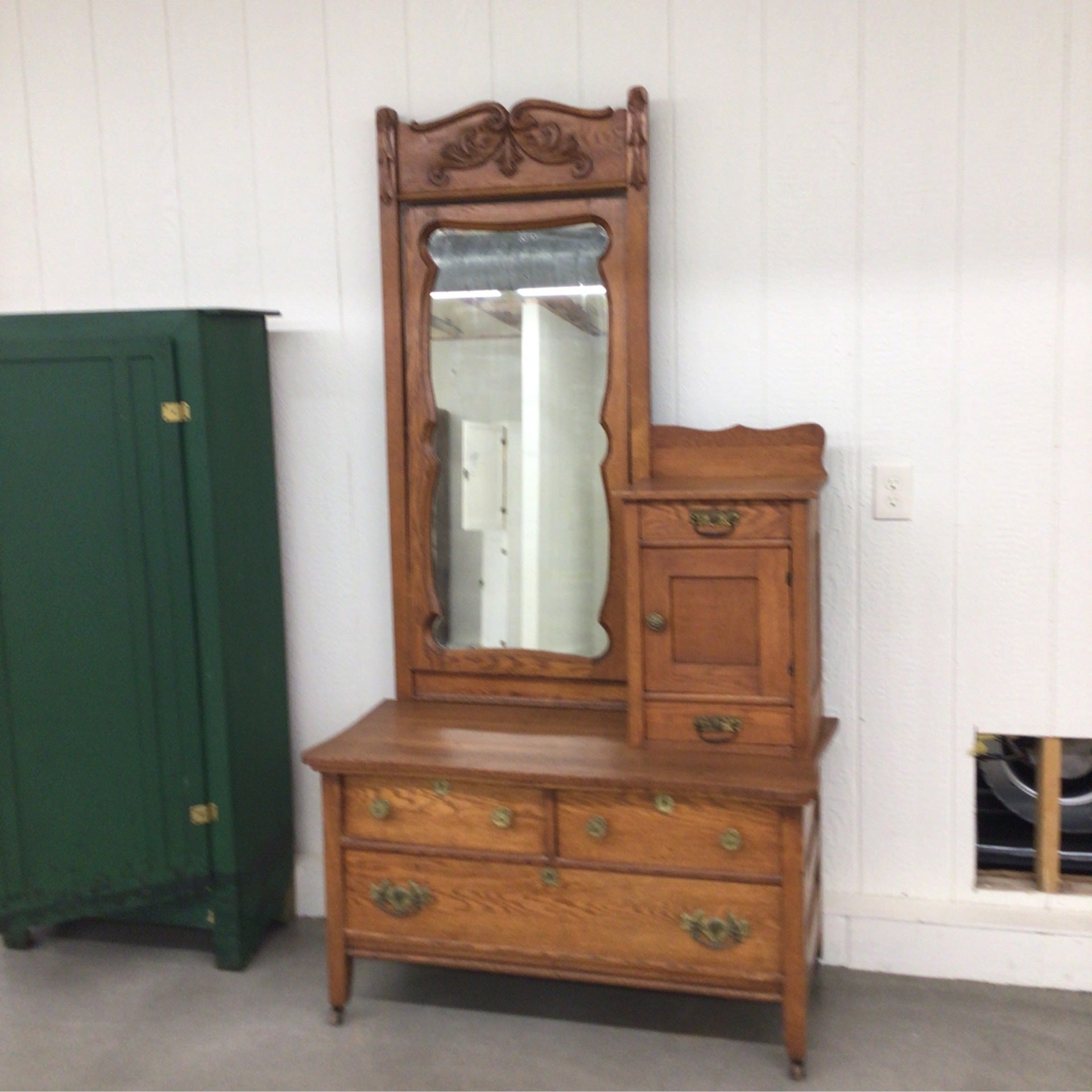 Antique gentleman's dresser discount